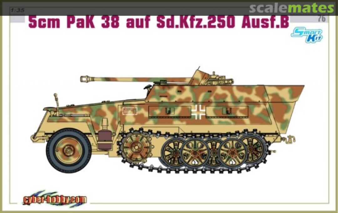 Boxart Sd.Kfz. 250/10 Ausf. B 6720 Cyber Hobby Boxart Sd.Kfz. 250/10 Ausf. B 6720 Cyber Hobby