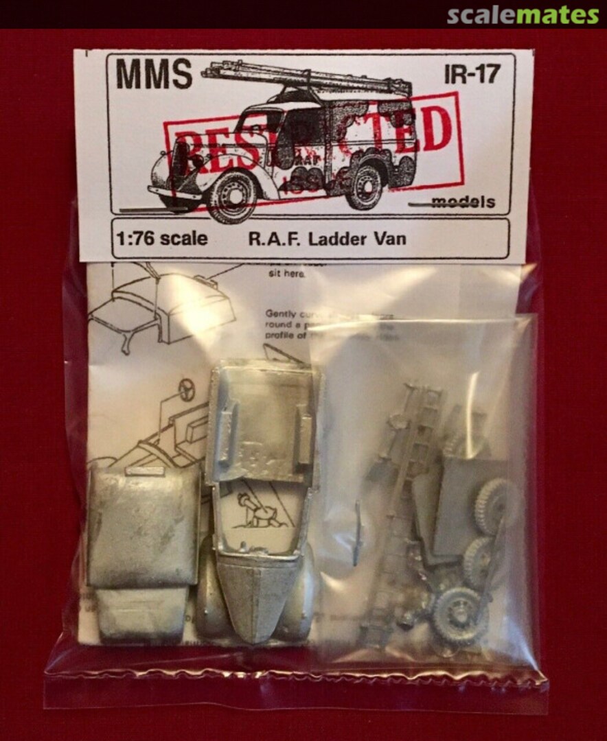 Boxart R.A.F. Ladder Van IR-17 MMS Models Boxart R.A.F. Ladder Van IR-17 MMS Models