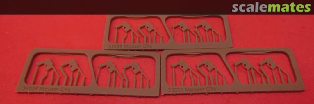 Boxart Mauser C96, Model 1916 Prussian "Red 9" W35039 OKB Grigorov