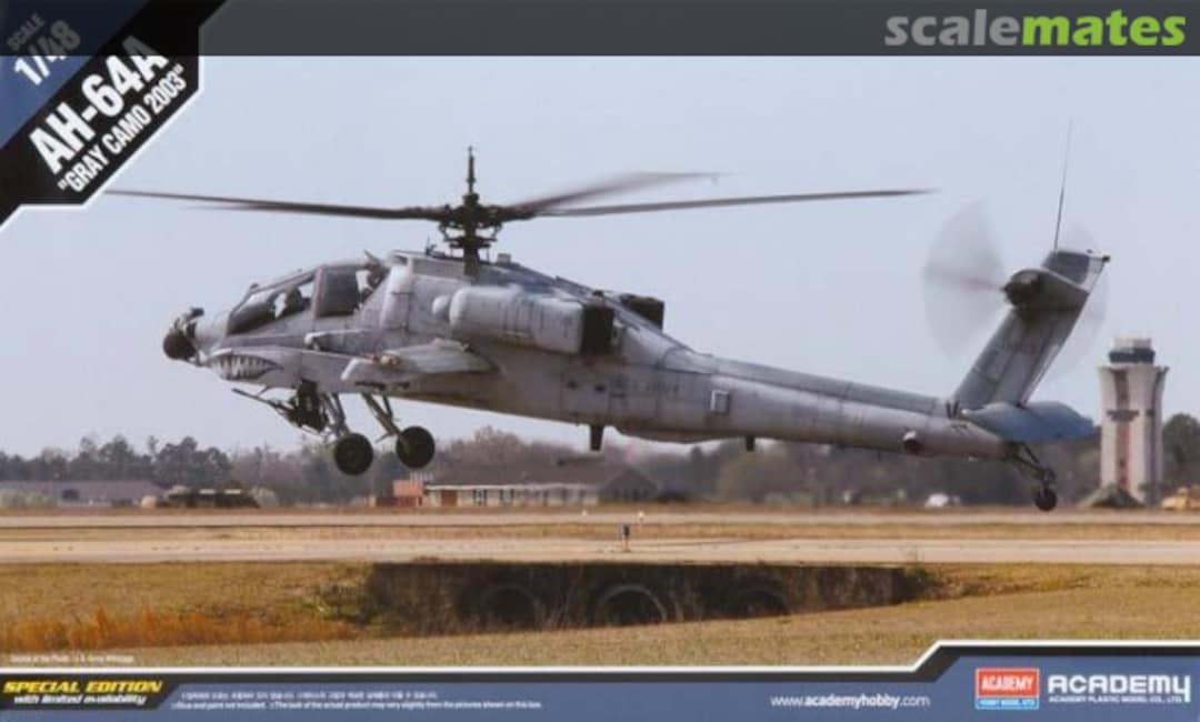Boxart AH-64A "Gray Camo 2003" 12239 Academy Boxart AH-64A "Gray Camo 2003" 12239 Academy
