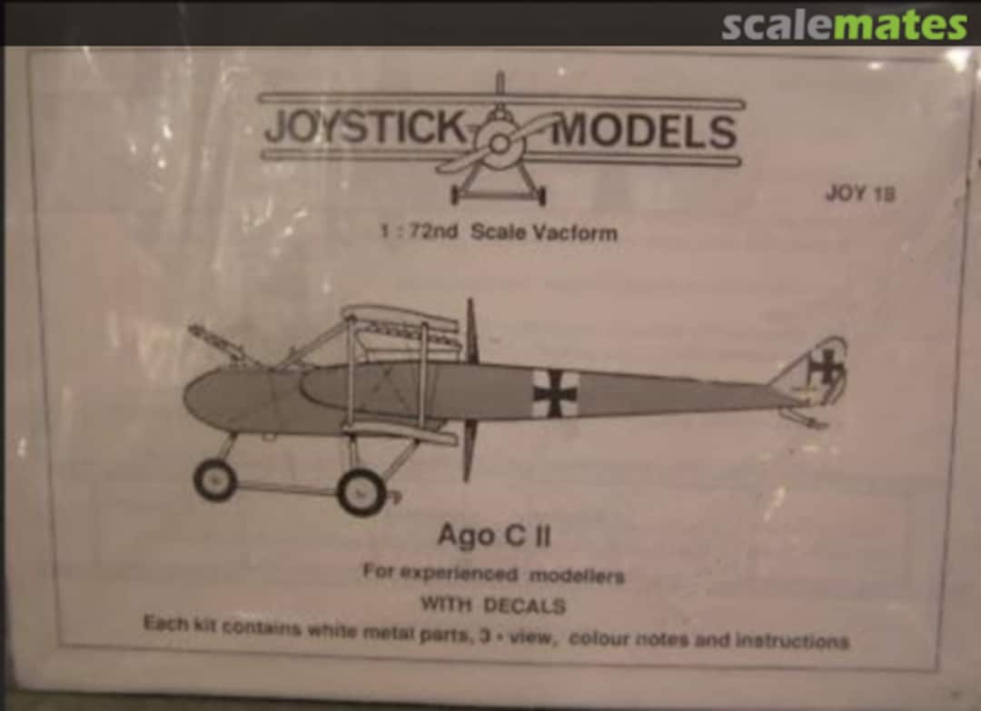 Boxart AGO C.II Joy 18 Joystick Models Boxart AGO C.II Joy 18 Joystick Models