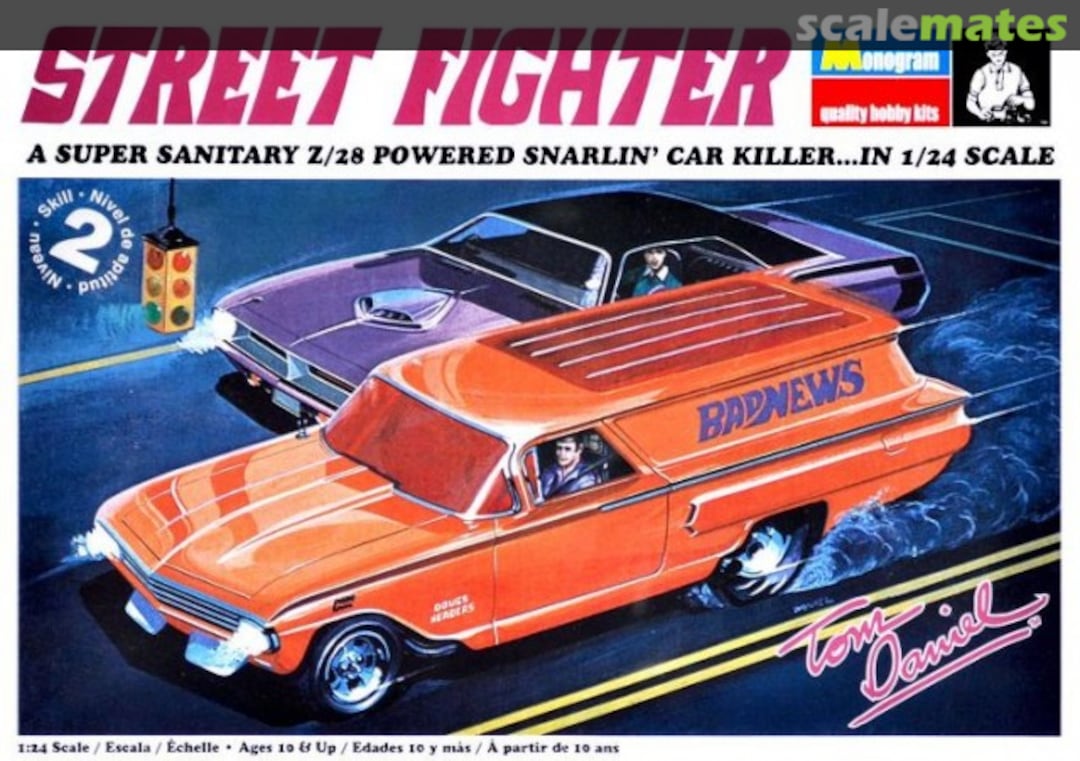 Boxart Street Fighter 85-4262 Monogram Boxart Street Fighter 85-4262 Monogram