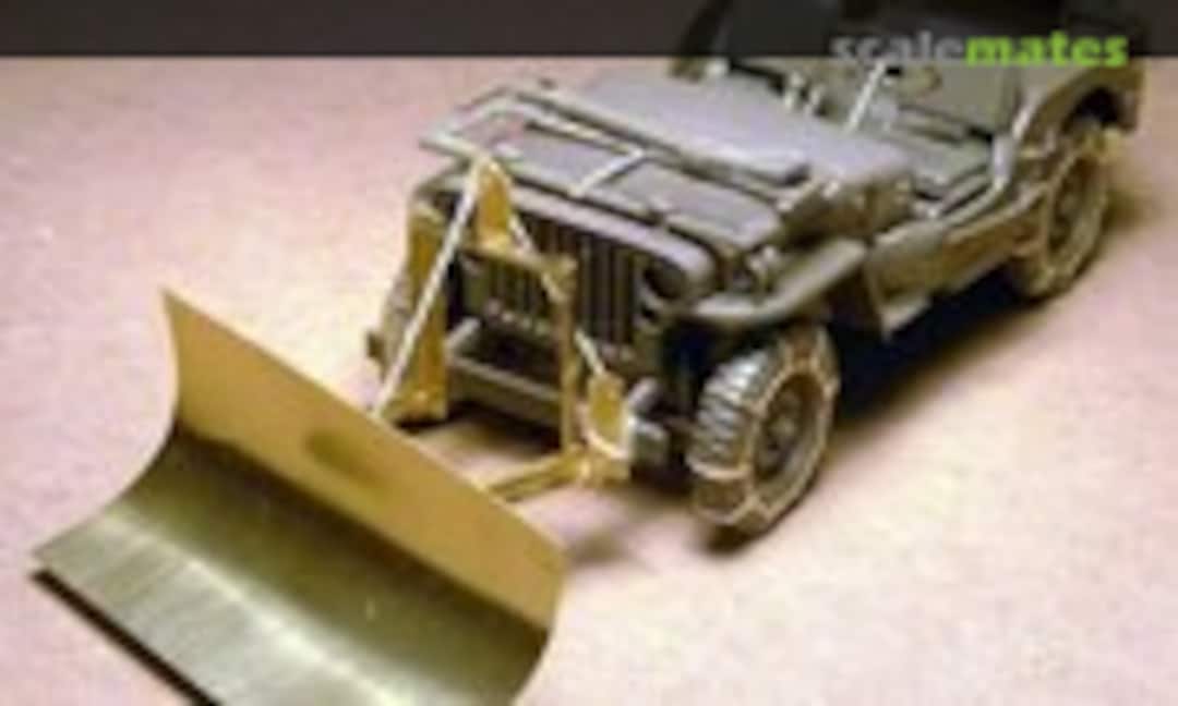 1:35 Snow plow for WWII Jeep (Minor AVM35007) AVM35007
