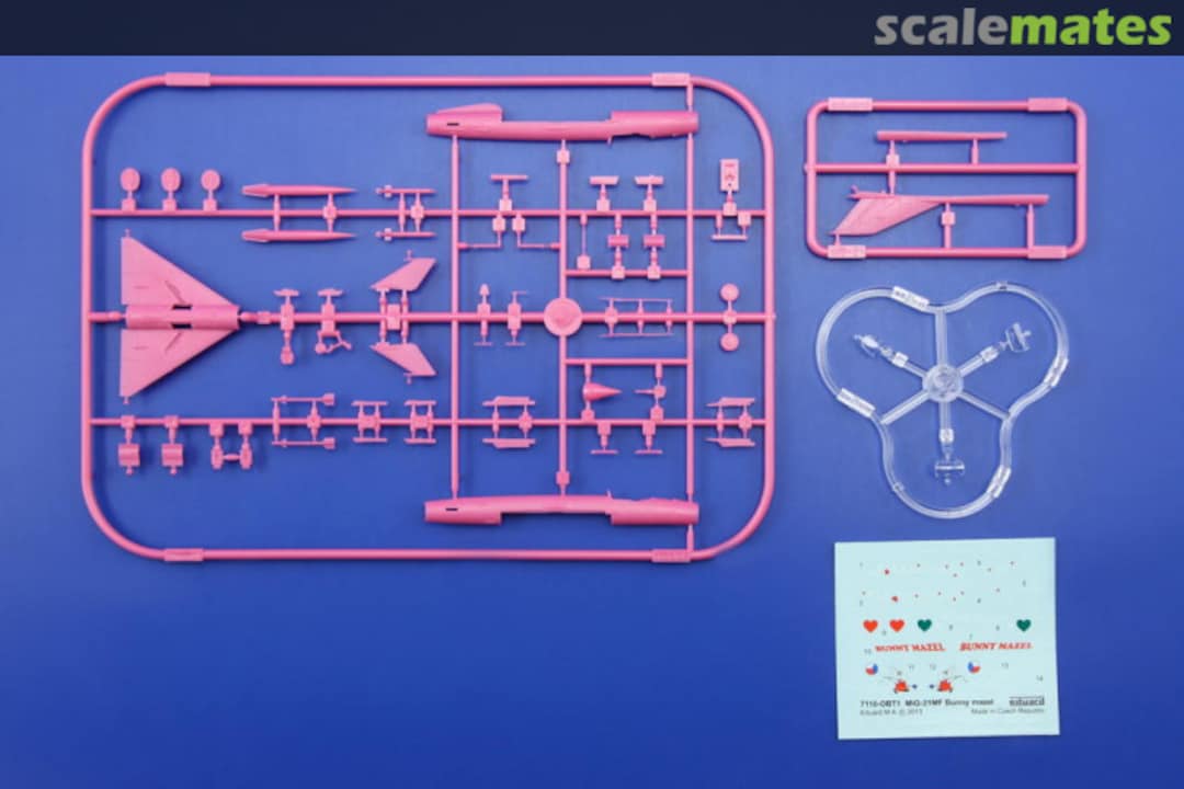 Contents MiG-21 MF Bunny Mazel 7110 Eduard Contents MiG-21 MF Bunny Mazel 7110 Eduard