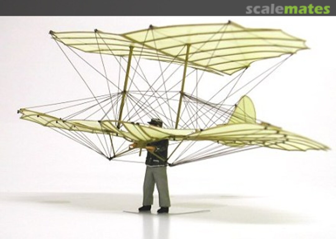 Boxart Lilienthal biplan AJP Maquettes Boxart Lilienthal biplan AJP Maquettes