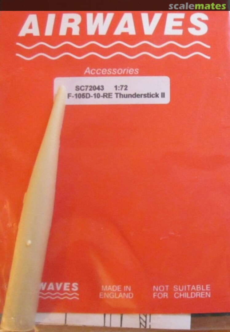 Boxart F-105D-10-RE Thunderstick II Conversion SC72043 Airwaves Boxart F-105D-10-RE Thunderstick II Conversion SC72043 Airwaves