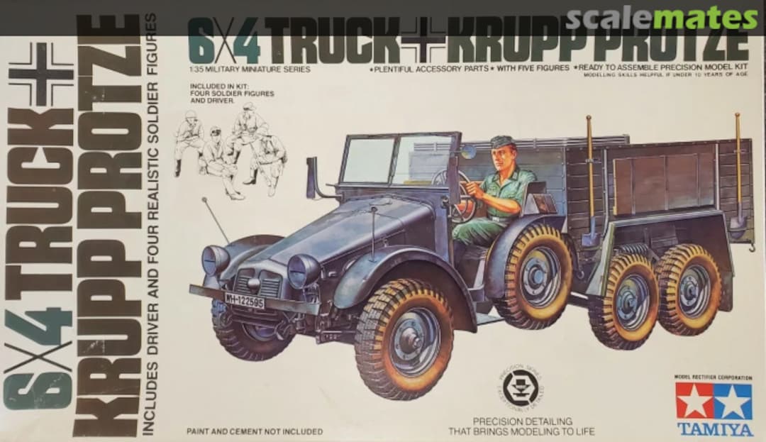 Boxart 6x4 Truck Krupp Protze MM-204A Tamiya/MRC Boxart 6x4 Truck Krupp Protze MM-204A Tamiya/MRC
