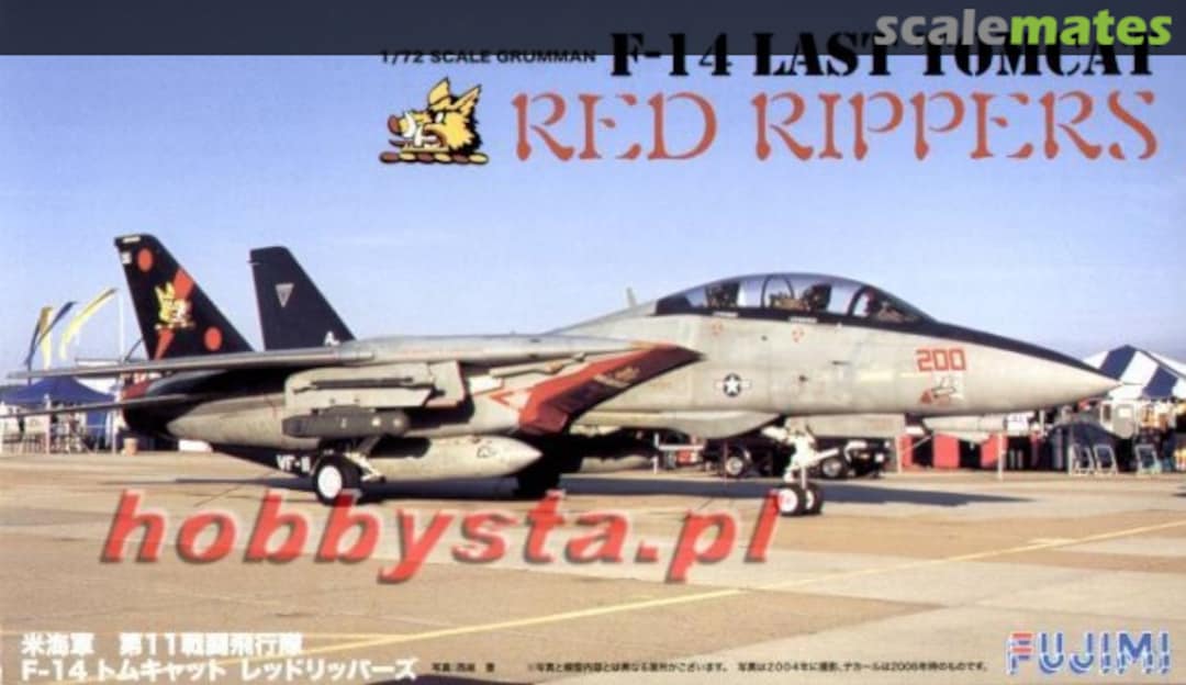 Boxart F-14 Last Tomcat Red Rippers 28012 Fujimi