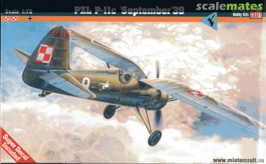 Boxart PZL P-11c 'September'39' B-07 MisterCraft