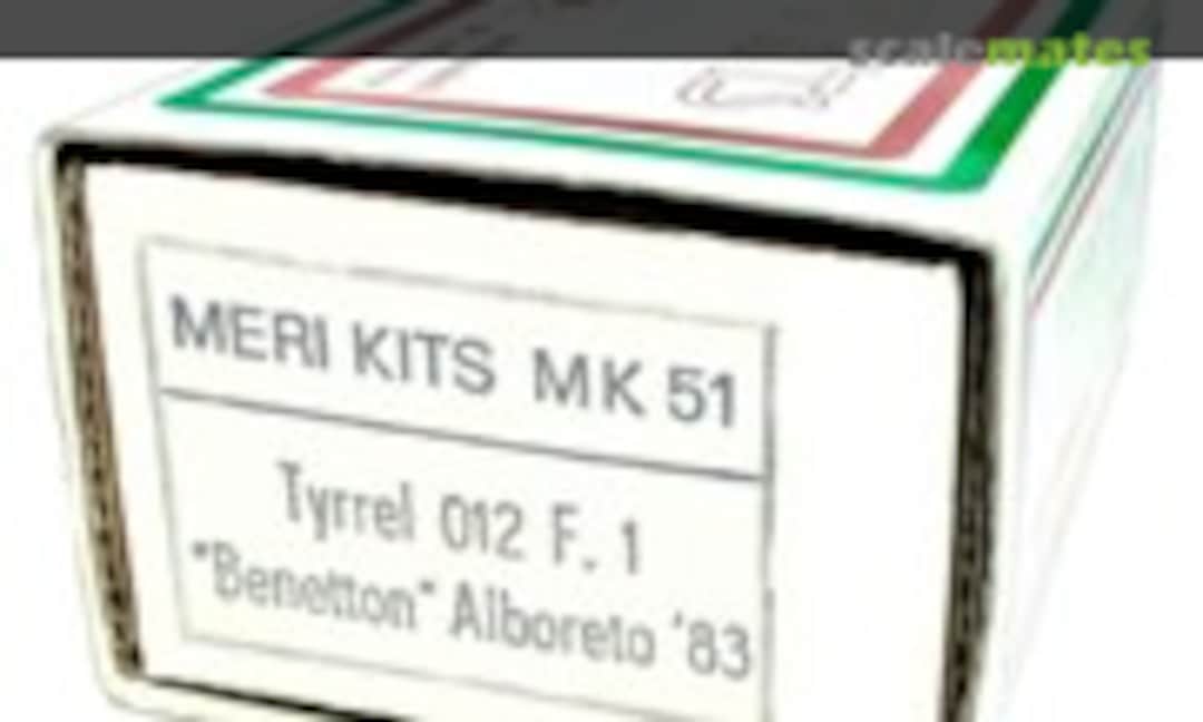 1:43 Tyrrell 012 F.1 (Meri Kits MK 51) MK 51
