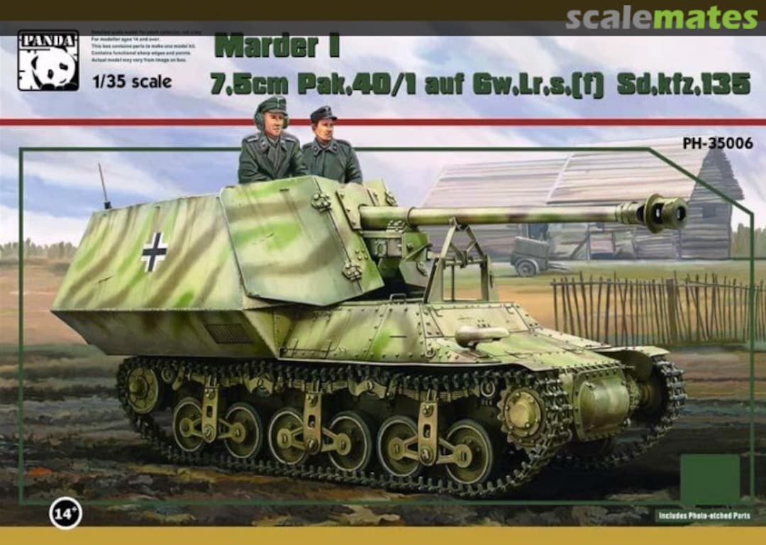 Boxart Marder I PH-35006 Panda Hobby Boxart Marder I PH-35006 Panda Hobby