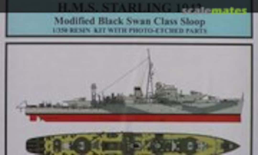 1:350 H.M.S. Starling 1942 (White Ensign Models K 3560)