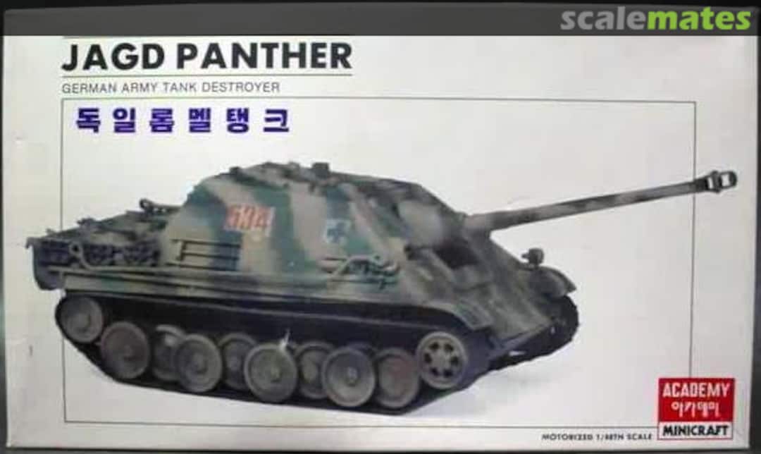 Boxart Jagdpanther 1321 Academy/Minicraft