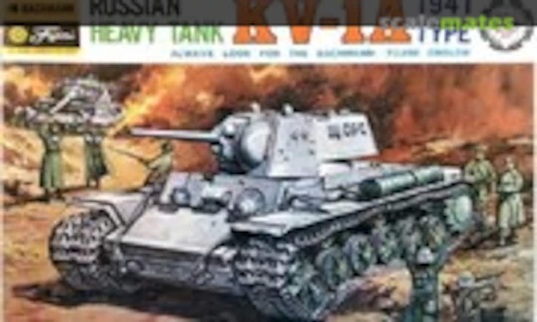 1:76 Russian Heavy Tank KV-1A (Bachmann Fujimi 0758)