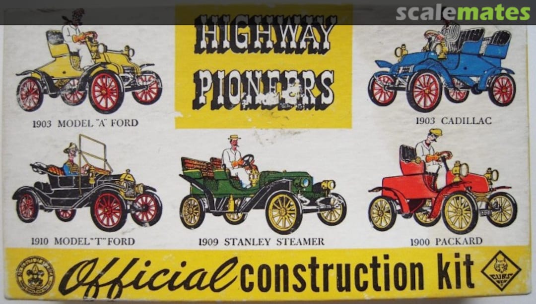 Boxart 1903 Model "A" Ford H-36 Revell Boxart 1903 Model "A" Ford H-36 Revell