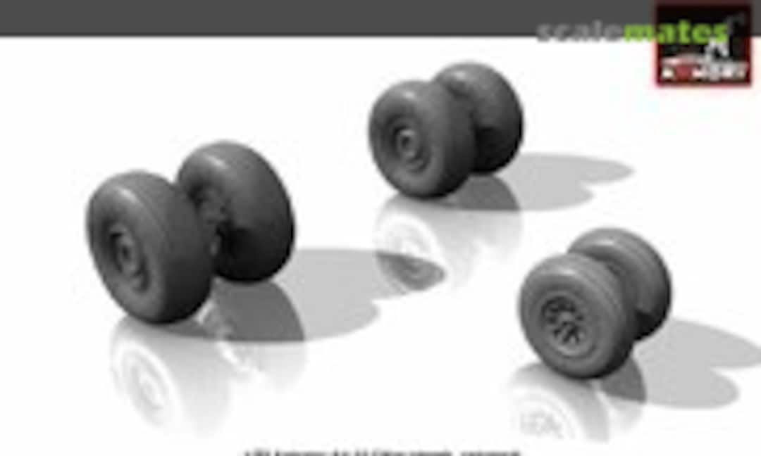 1:72 Antonov An-32 Cline wheels (Armory AW72030) AW72030