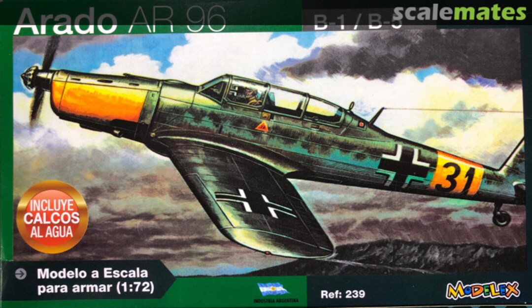 Boxart Arado AR 96 B-1 / B-5 239 Modelex Boxart Arado AR 96 B-1 / B-5 239 Modelex