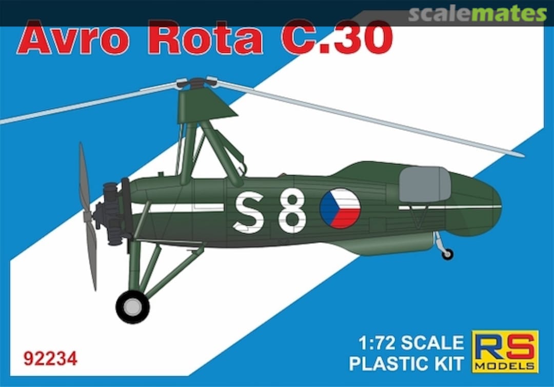 Boxart Avro Rota C.30 92234 RS Models Boxart Avro Rota C.30 92234 RS Models
