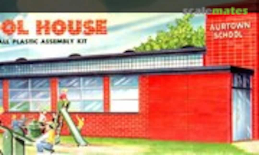 1:87 School House (Aurora 654-129) 654-129