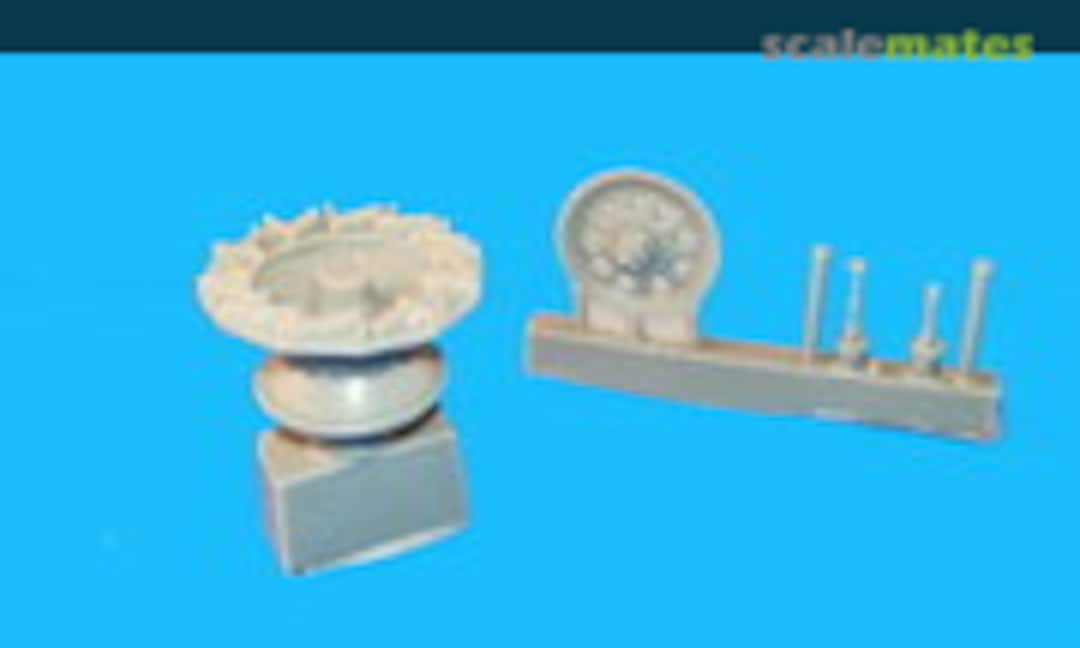 1:72 Rotating spreader spinner set for Z-37 Cmelak (Sun Detail SD 7203) SD 7203
