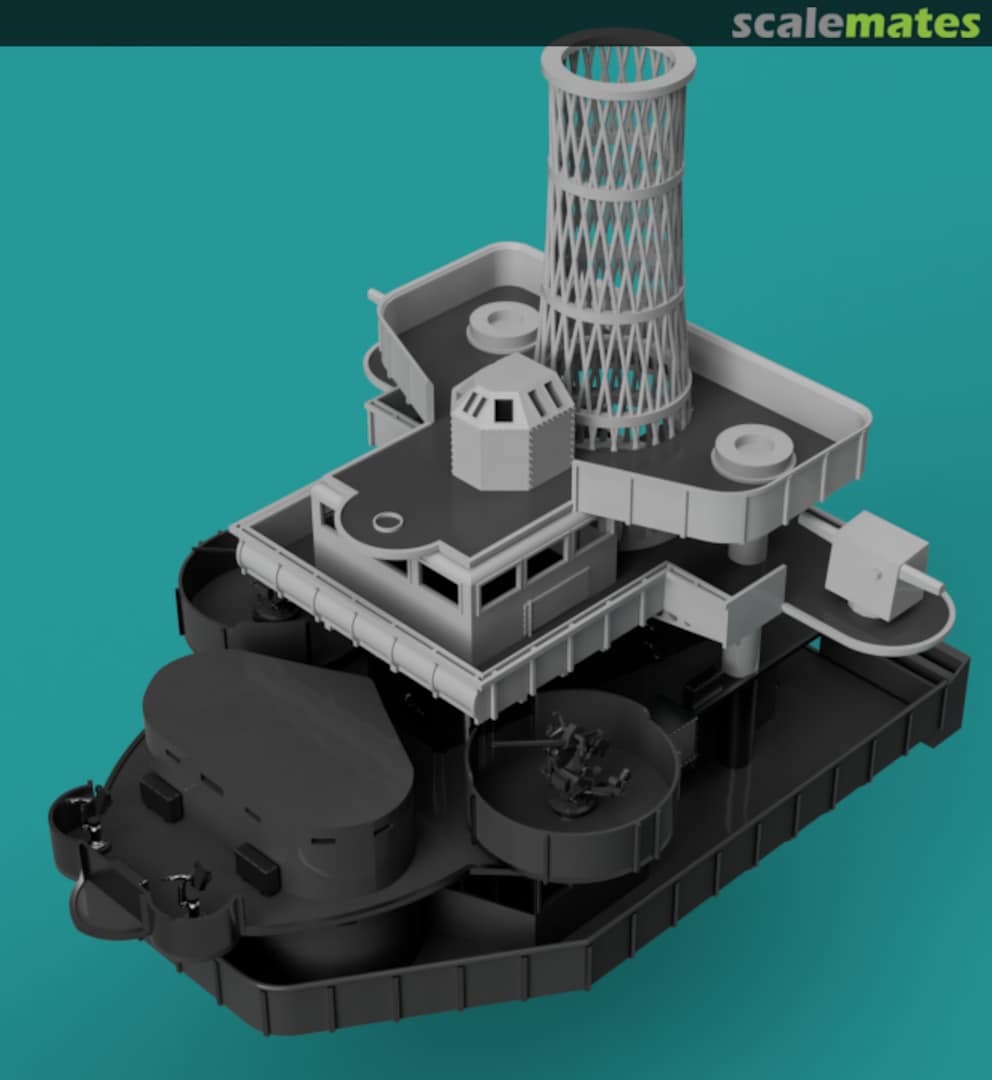 Boxart USS California BB-44 Bridge Structure 12/7/1941 1-350-USS-CLF Kraken Hobbies Boxart USS California BB-44 Bridge Structure 12/7/1941 1-350-USS-CLF Kraken Hobbies