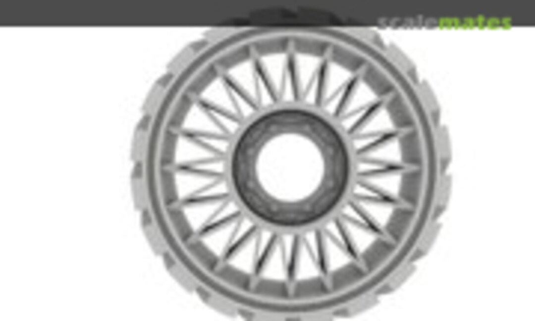 1:35 Airless Wheels For Loader (4 Pc) (HD Models HDM35050) HDM35050