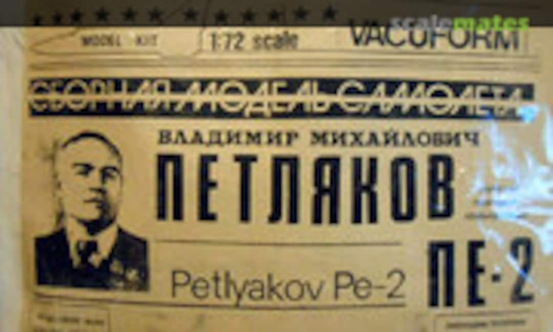 1:72 Petlyakov Pe-2 (MAVI (МАВИ) W 7019)