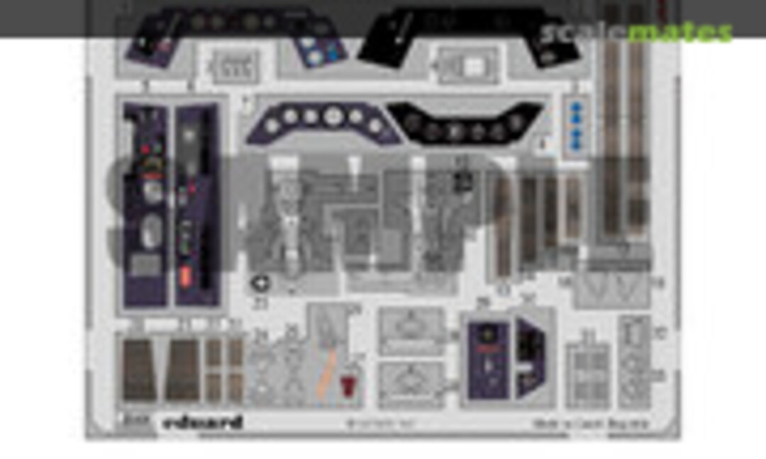 1:32 Fw190 A-3/A-4 interior detail set (Zoukei-Mura SWS21-M04) SWS21-M04