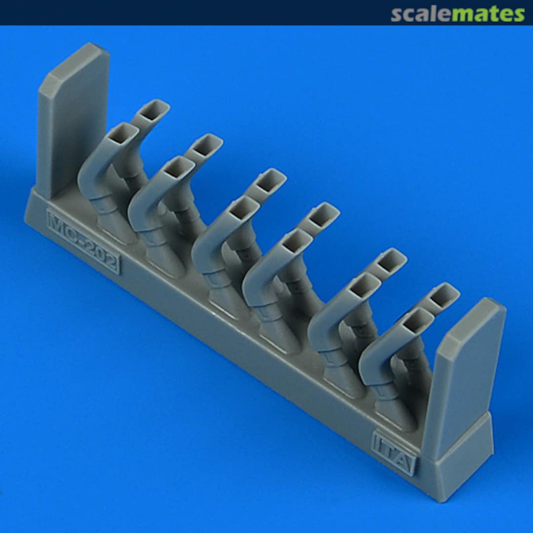 Boxart Macchi MC.202 exhaust QB 32316 Quickboost Boxart Macchi MC.202 exhaust QB 32316 Quickboost
