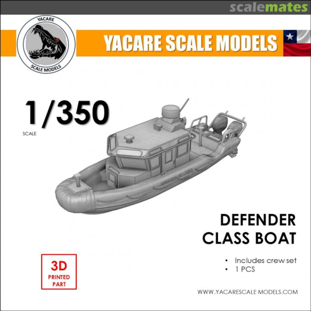 Boxart Defender Class Boat 038 Yacare Scale Models Boxart Defender Class Boat 038 Yacare Scale Models