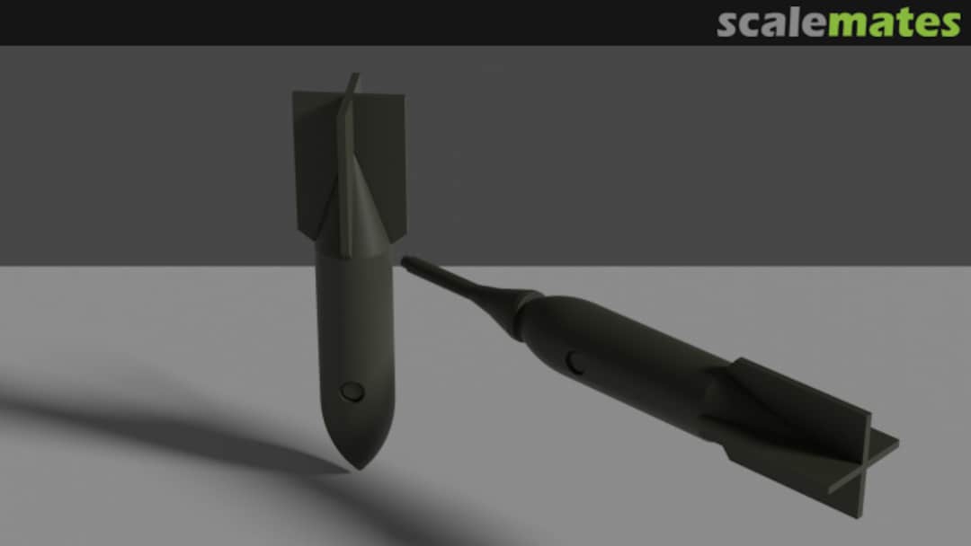 Boxart Luftwaffe SC50 Bombs Fine Scale Resins Boxart Luftwaffe SC50 Bombs Fine Scale Resins