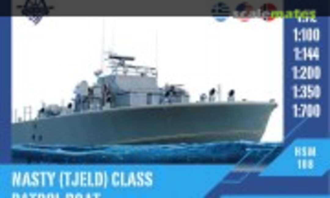 1:350 Nasty (Tjeld) Class Patrol Boat (Hellenic Ship Model HSM350-108) HSM350-108