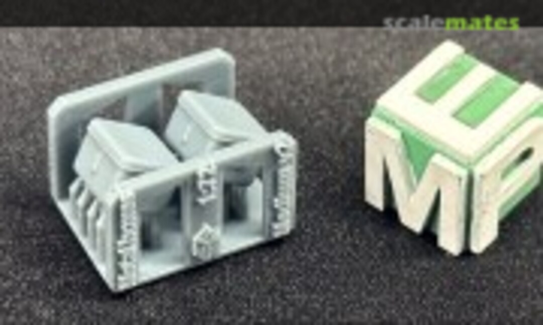 1:72 Metal Containers - Medium Type 2 (EMP3d 72090143) 72090143