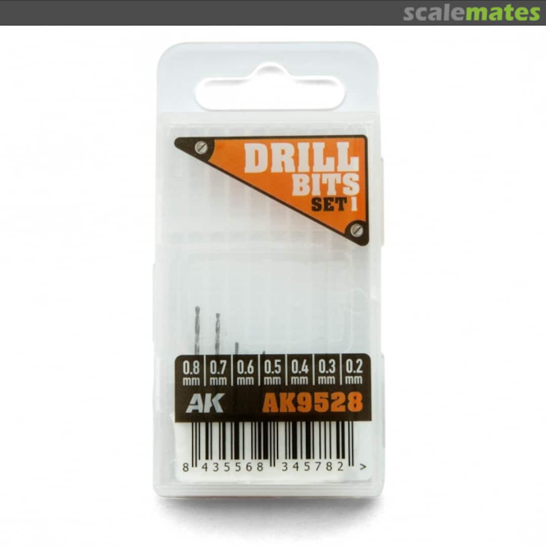 Boxart Drill bits set 1 AK9528 AK Interactive Boxart Drill bits set 1 AK9528 AK Interactive