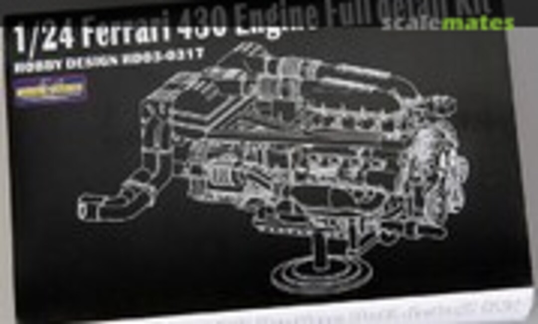 1:24 Ferrari 430 Engine full detail kit (Hobby Design HD03-0317) HD03-0317