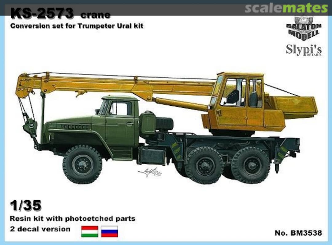 Boxart KS-2573 crane BM3538 Balaton Modell Boxart KS-2573 crane BM3538 Balaton Modell