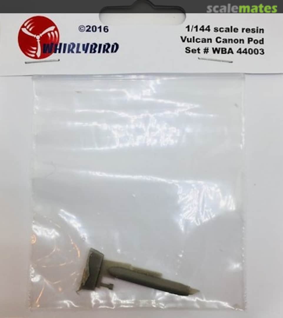 Boxart Vulcan Cannon pod WBA44003 Whirlybird Boxart Vulcan Cannon pod WBA44003 Whirlybird