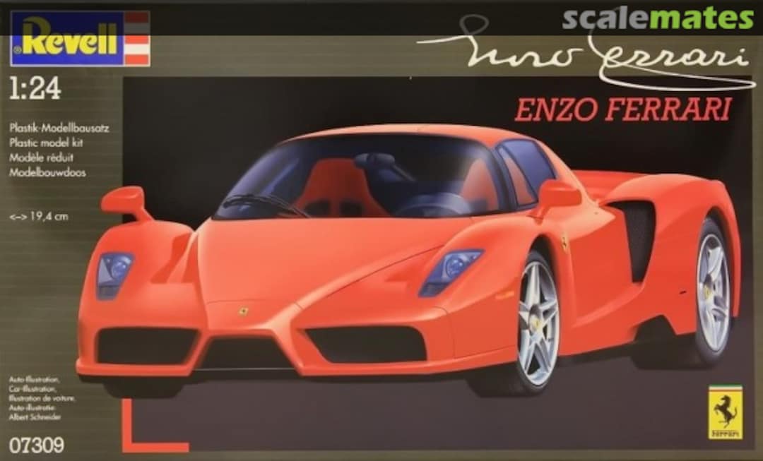 Boxart Enzo Ferrari 07309 Revell