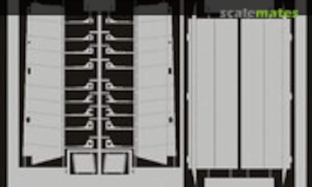 1:48 Fw 190A/F wooden landing flaps (Eduard 48560) 48560