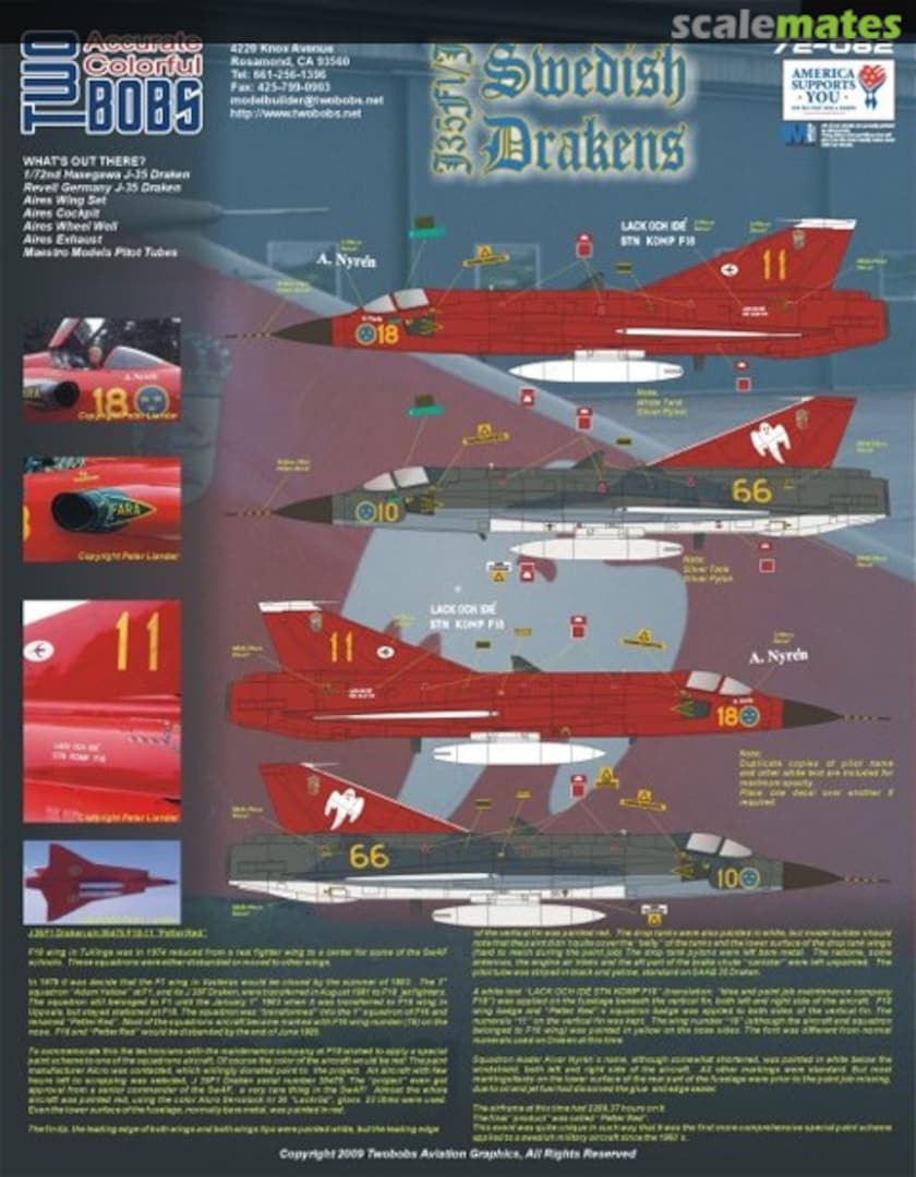 Boxart J35F1/J 72-082 TwoBobs Aviation Graphics Boxart J35F1/J 72-082 TwoBobs Aviation Graphics