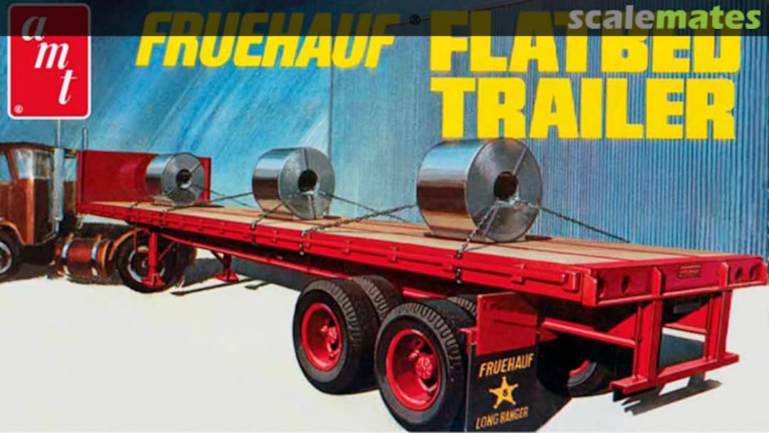 Boxart Fruehauf Flatbed Trailer 617 AMT