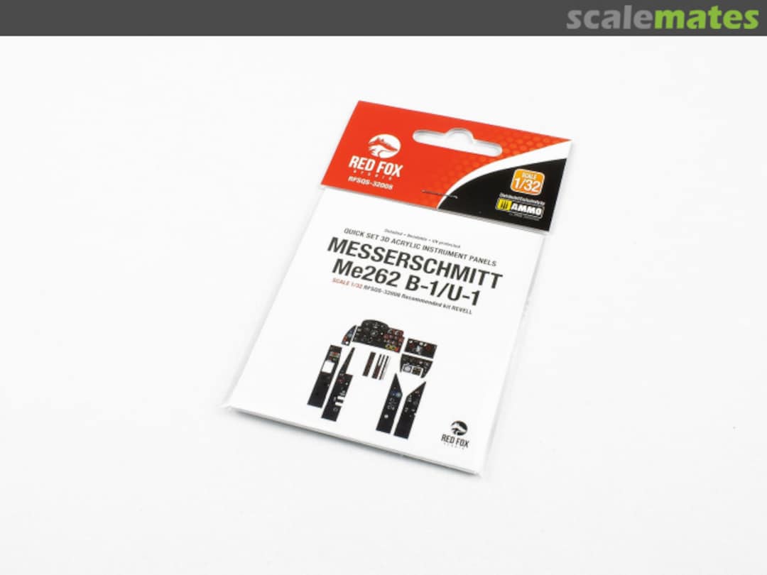 Boxart Messerschmitt Me 262B-1/U-1 RFSQS-32008 Red Fox Studio Boxart Messerschmitt Me 262B-1/U-1 RFSQS-32008 Red Fox Studio