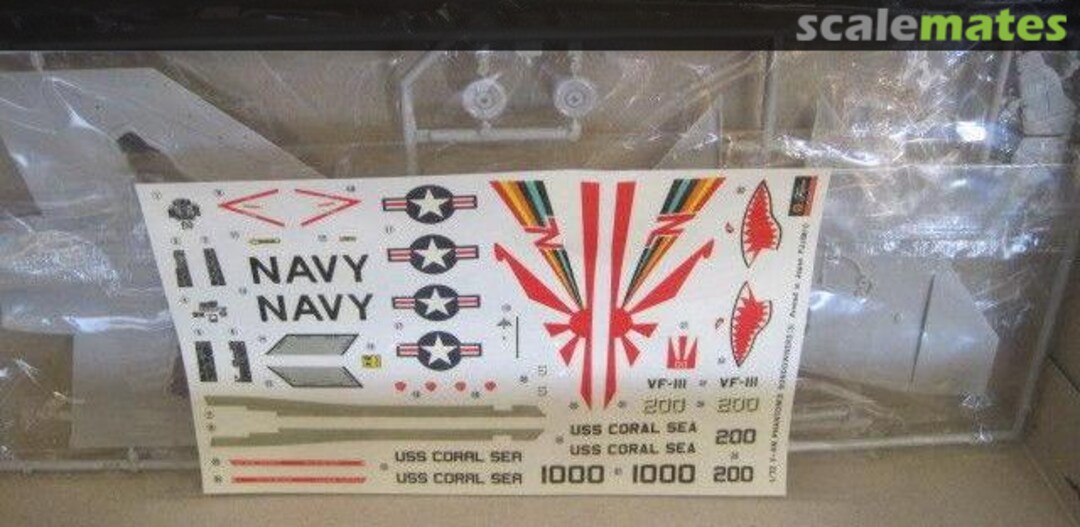 Contents F-4N Phantom II Sundowners 7A-G3 Fujimi Contents F-4N Phantom II Sundowners 7A-G3 Fujimi