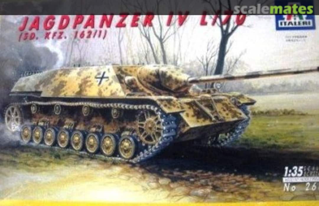 Boxart Jagdpanzer lV L/70 266 Italeri Boxart Jagdpanzer lV L/70 266 Italeri