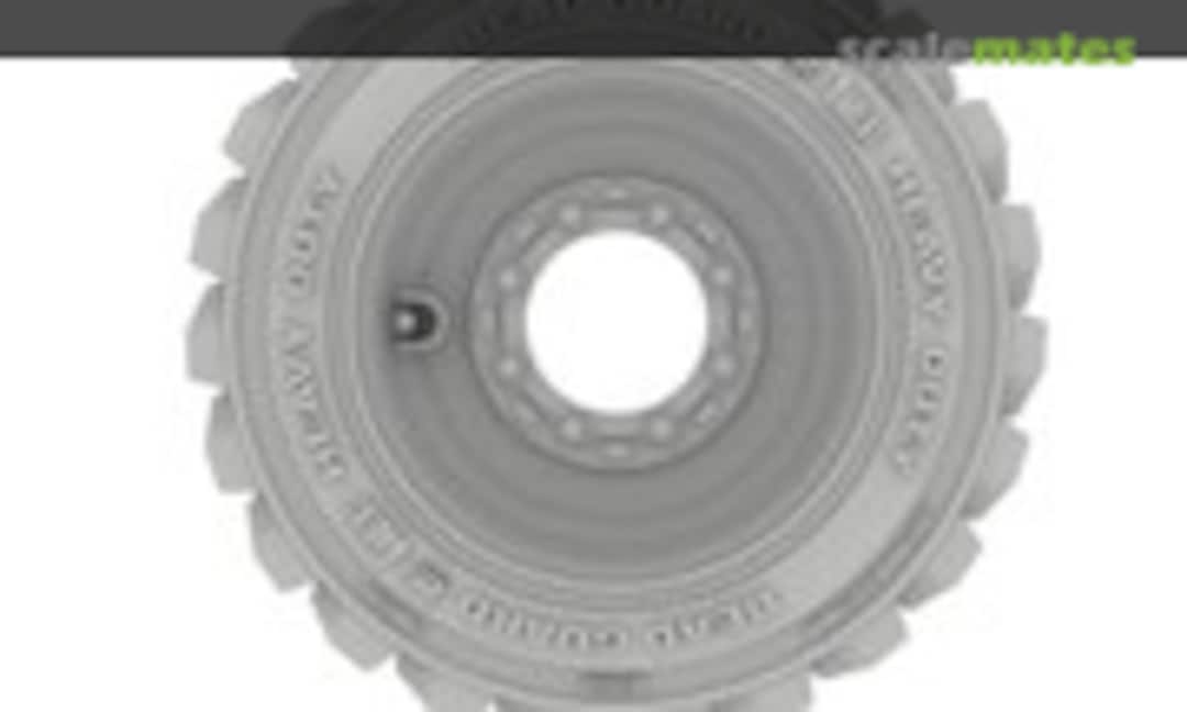 1:35 Civilian Wheels For Loader (4 Pc) (HD Models HDM35051) HDM35051