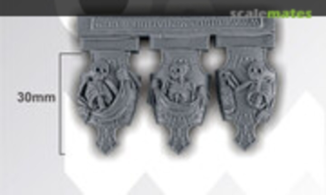 No Skeletons Big Shields (3 pcs) (Scibor Monsterous Miniatures CPSH0079) CPSH0079