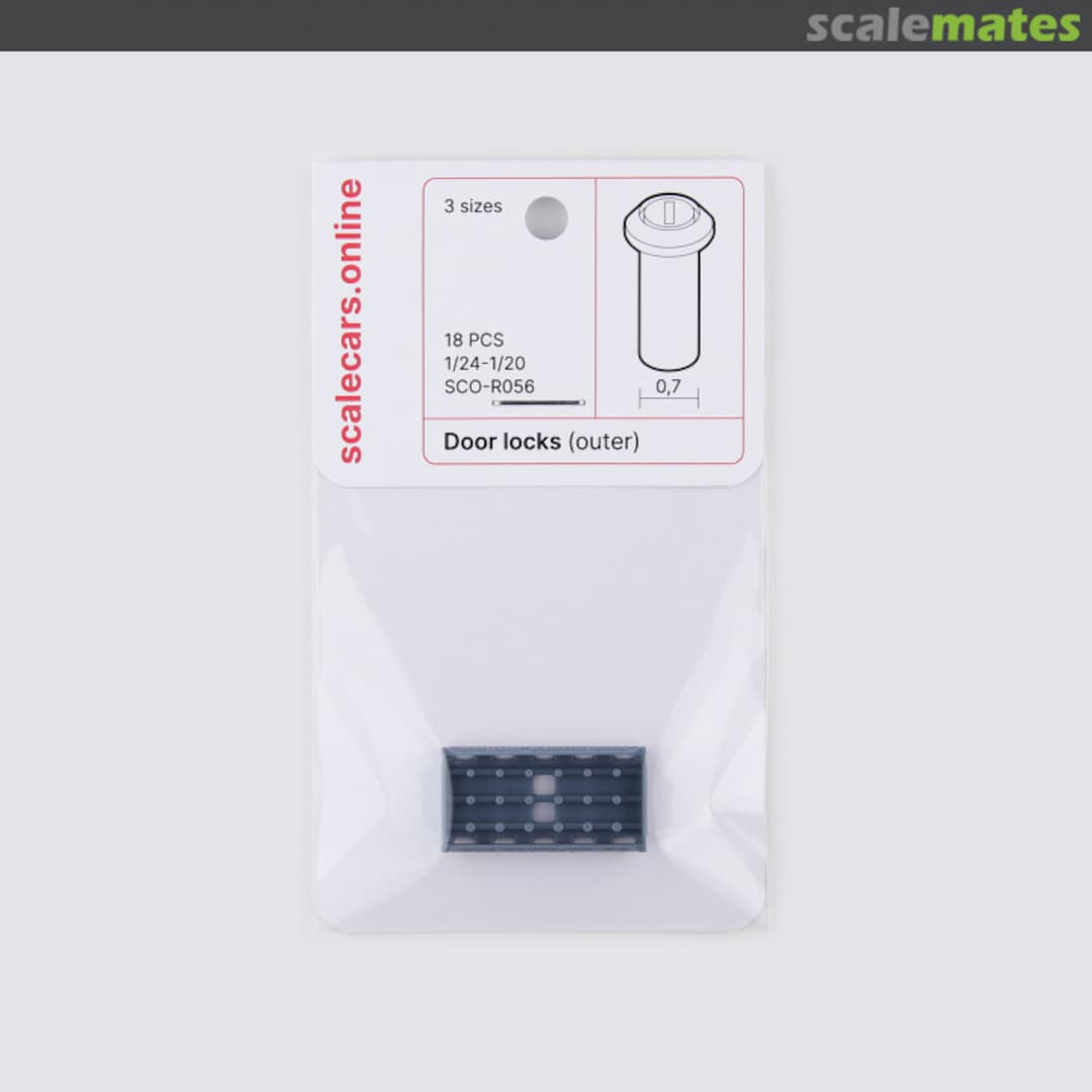 Boxart Door locks (outer) SCO-R056 scalecars.online