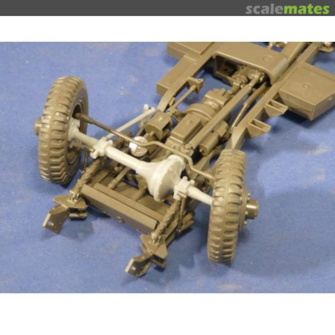 Boxart M3A1 Scout Car Positionable Steering 35.2424 Resicast Boxart M3A1 Scout Car Positionable Steering 35.2424 Resicast