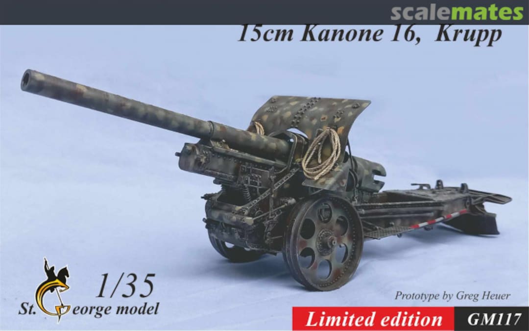 Boxart 15cm Kanone 16, Krupp GM117 St.George Model Boxart 15cm Kanone 16, Krupp GM117 St.George Model