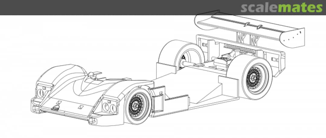 Boxart 962C Alpha 1991 JSPC Mid-Term transkit CRM017 Noritake mokei Boxart 962C Alpha 1991 JSPC Mid-Term transkit CRM017 Noritake mokei